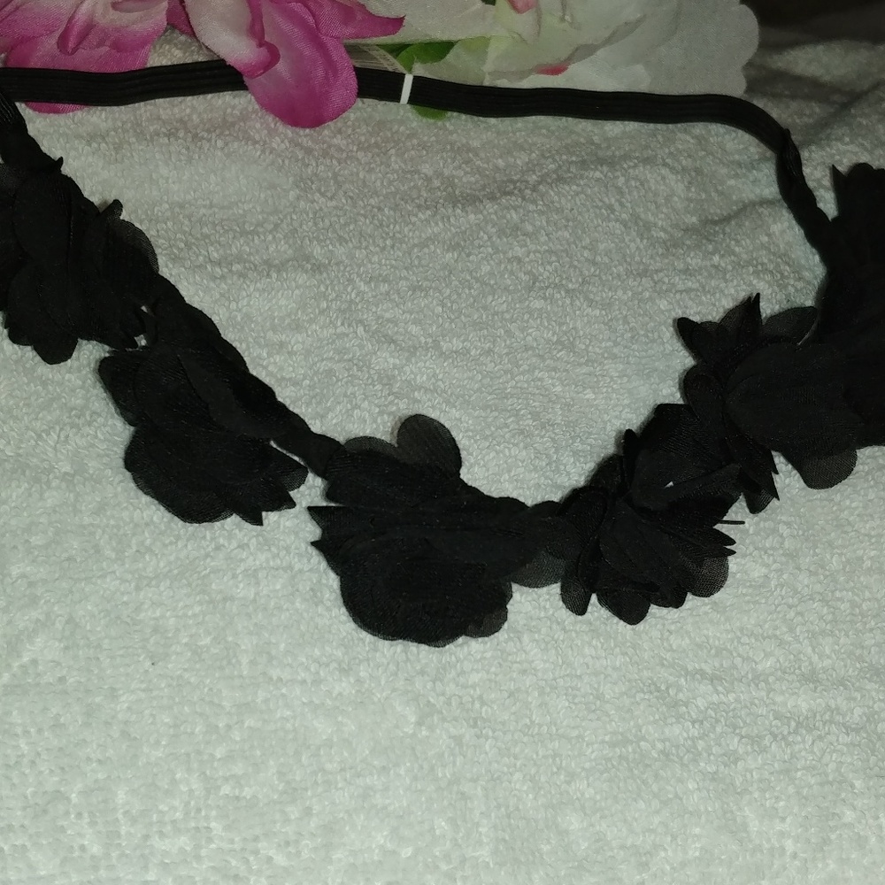 Young girls - fabric flower hair band